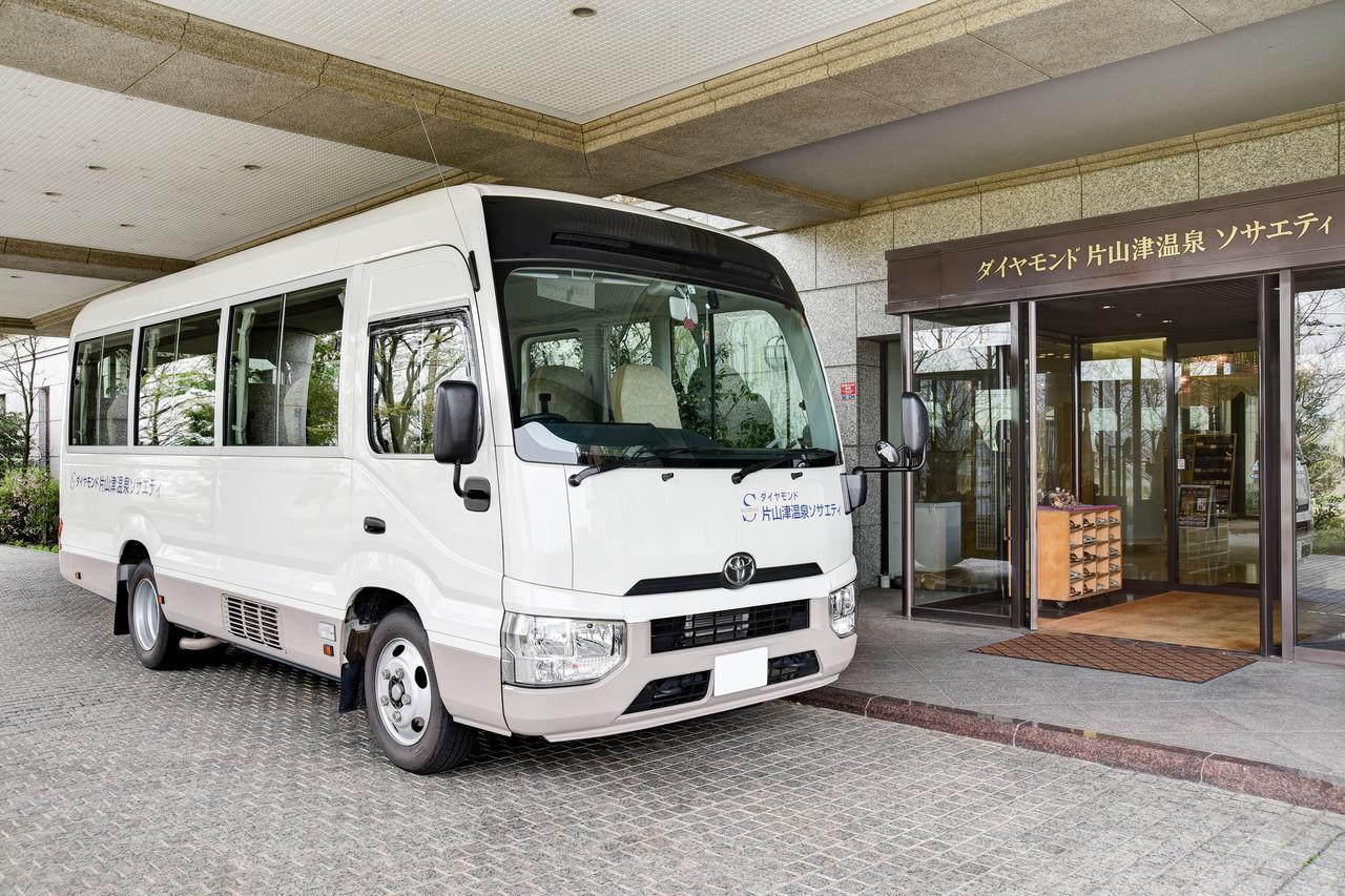 מלון קאגה Diamond Katayamazu Onsen Society מראה חיצוני תמונה